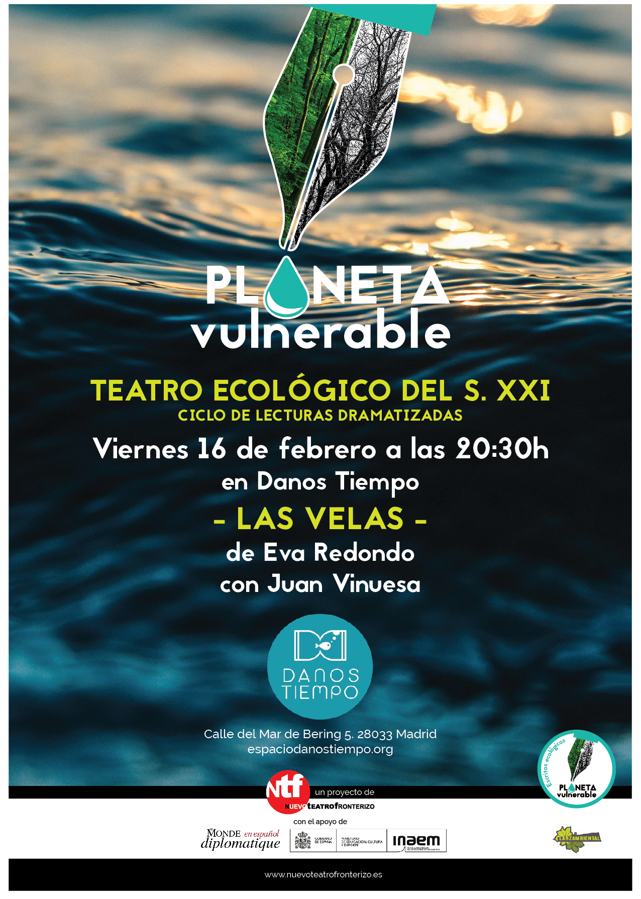 Ciclo Planeta Vulnerable: Lectura dramatizada «Las Velas» en Danos Tiempo